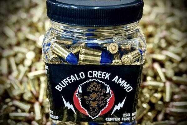 9mm 147 grain blue bullets, with blue polymer coating explaining what are blue bullets and their use in clean range training.