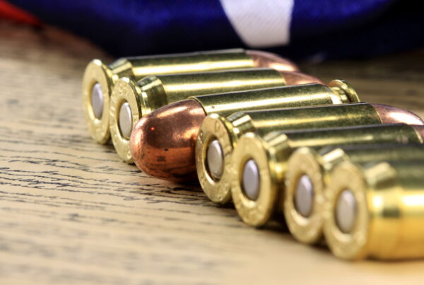 A line of plus pressure rounds illustrating what is +p Ammo and its benefits for high-quality pressure and performance.